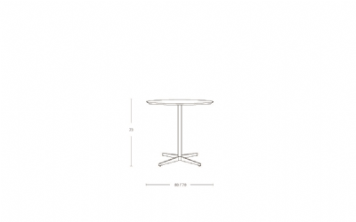 Dimensoes do produto mesa de refeio malu